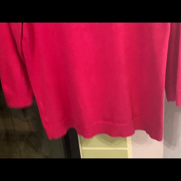 🌺CROFT & BARROW PINK SWEATER (Large)🌺 - Picture 7 of 12
